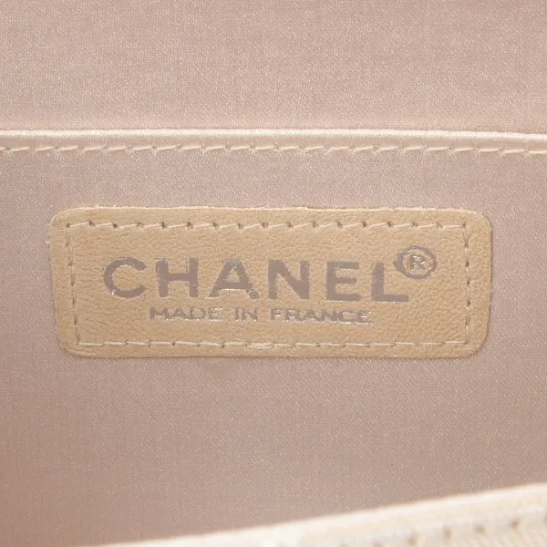 Chanel Around 2002 Made New Travel Line Matelasse Plate Chain Bag