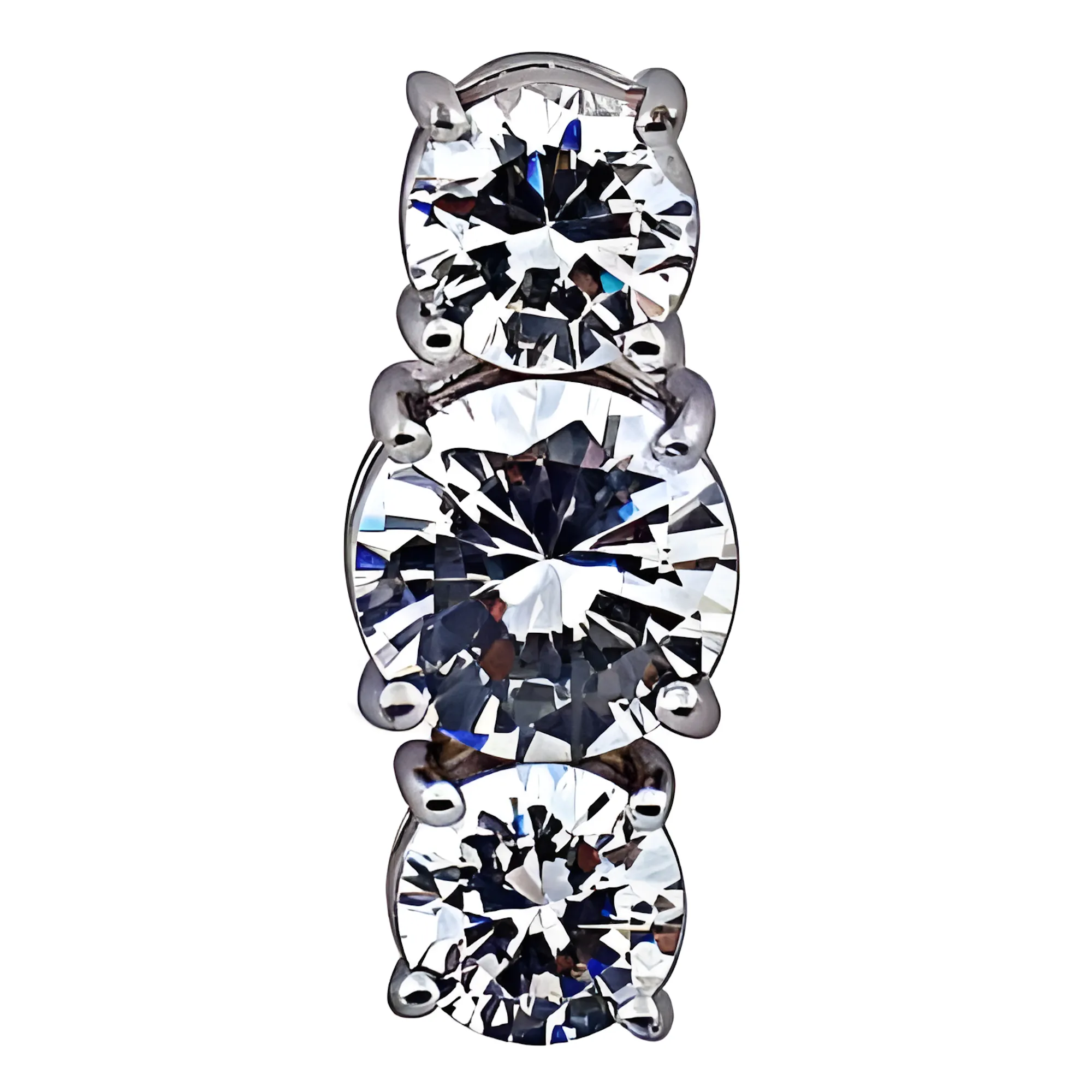 Charming Flower Style Cubic Zirconia Gemstone 925 Silver Pendant - Elegant Jewelry