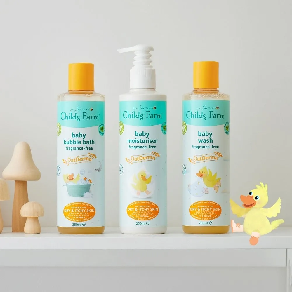 Childs Farm Fragrance-free Baby Oat Derma Bubble Bath 250ml