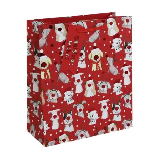 Christmas Wishes Paws Gift Bag