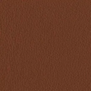 Cognac Brown Textured PVC Leather Vinyl Fabric