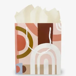 Color Block 8" x 9" Gift Bag