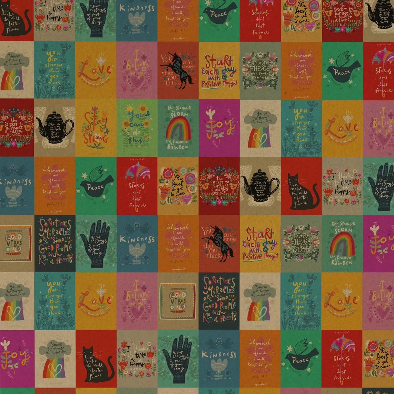 Colored Paper Gift Bag