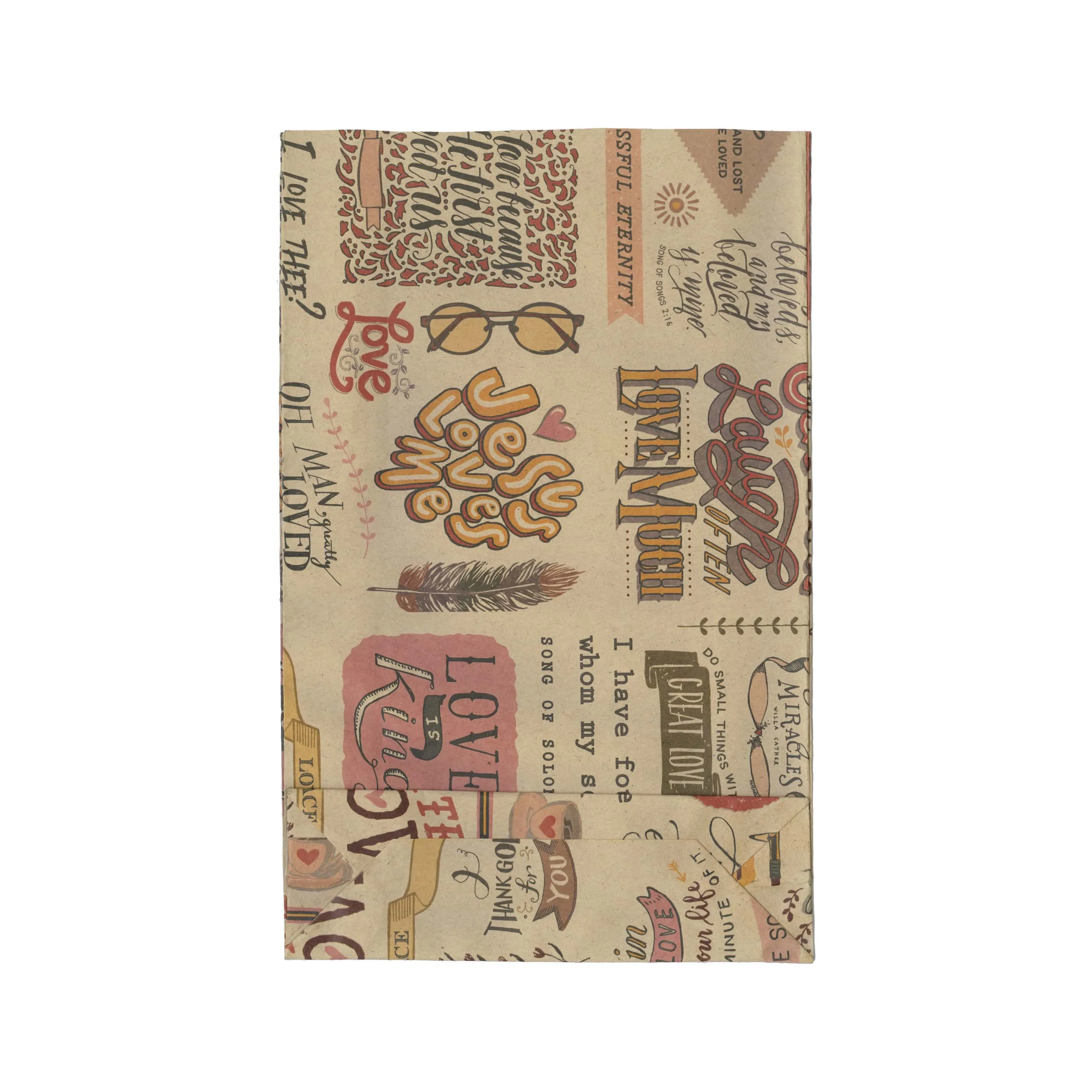 Colored Paper Gift Bag
