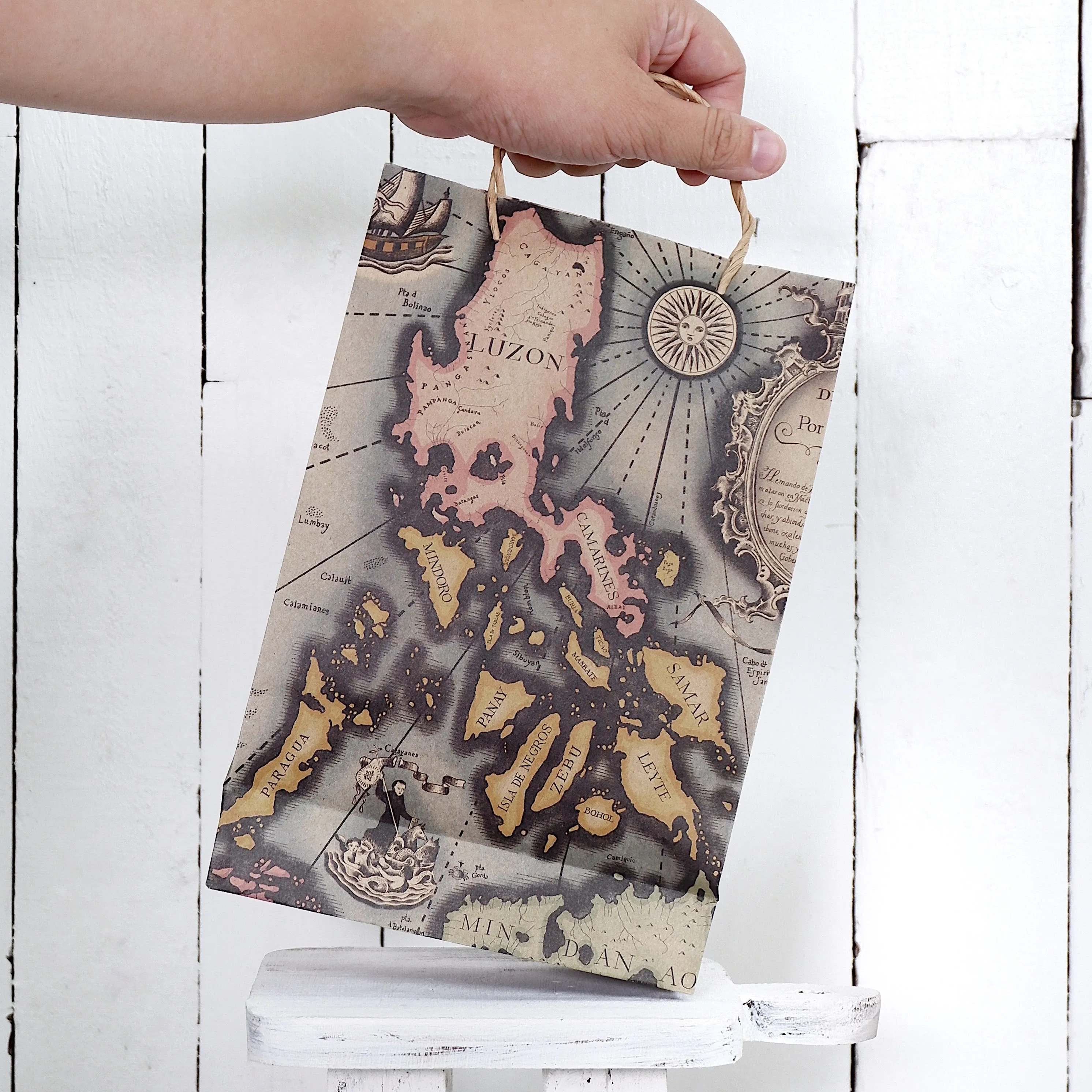 Colored Paper Gift Bag
