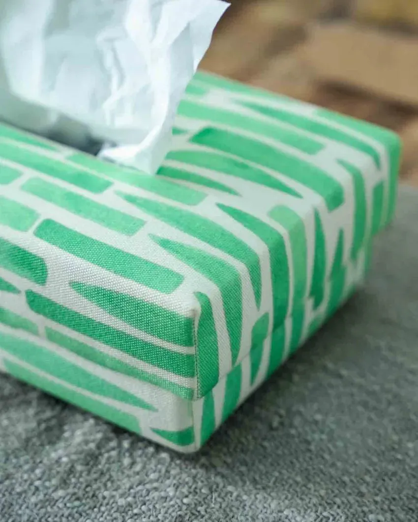 Contemporary Cotton Tissue Box | 6 x 10 inches