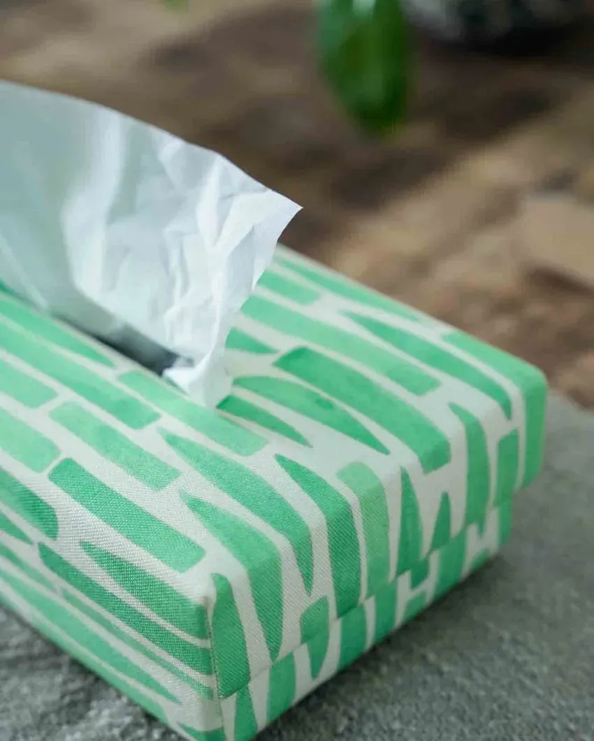 Contemporary Cotton Tissue Box | 6 x 10 inches