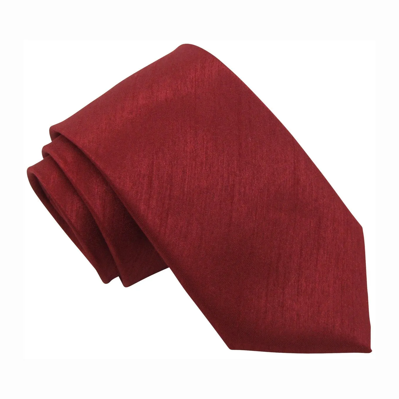 Crimson Shantung Wedding Swatch