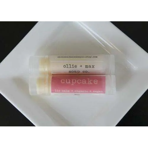 Cupcake Vegan Lip Balm