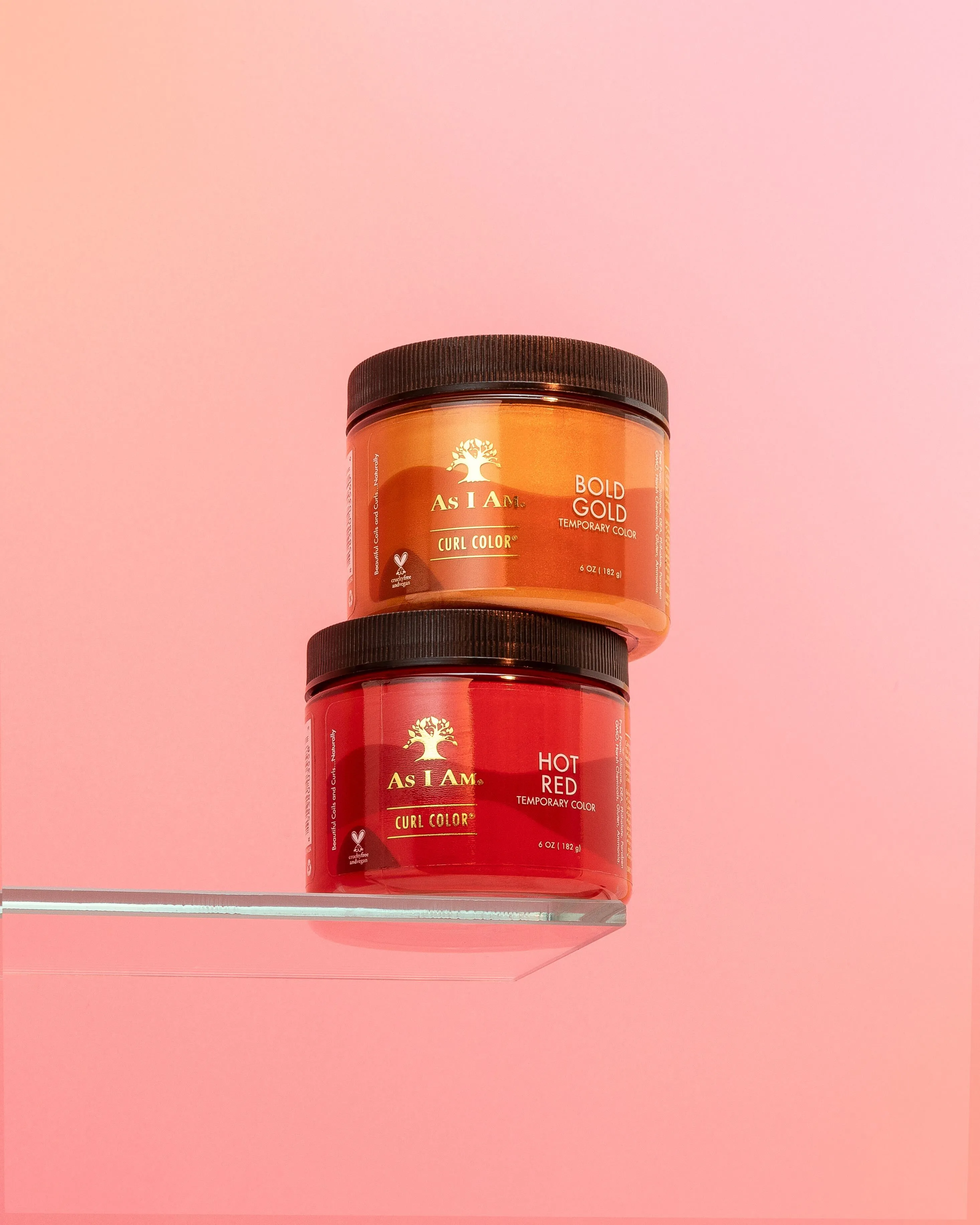 Curl Color Kit Bold Gold & Hot Red