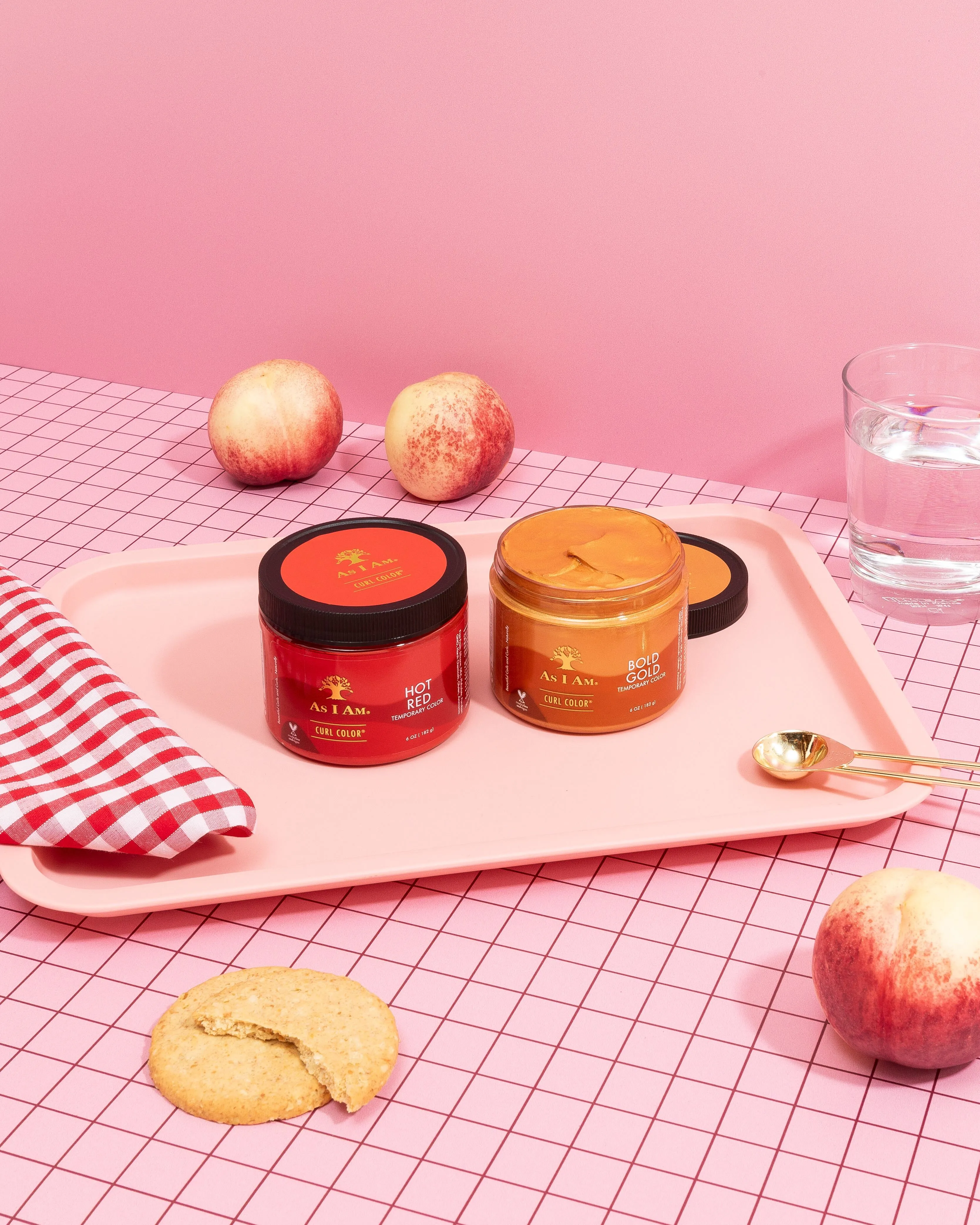 Curl Color Kit Bold Gold & Hot Red