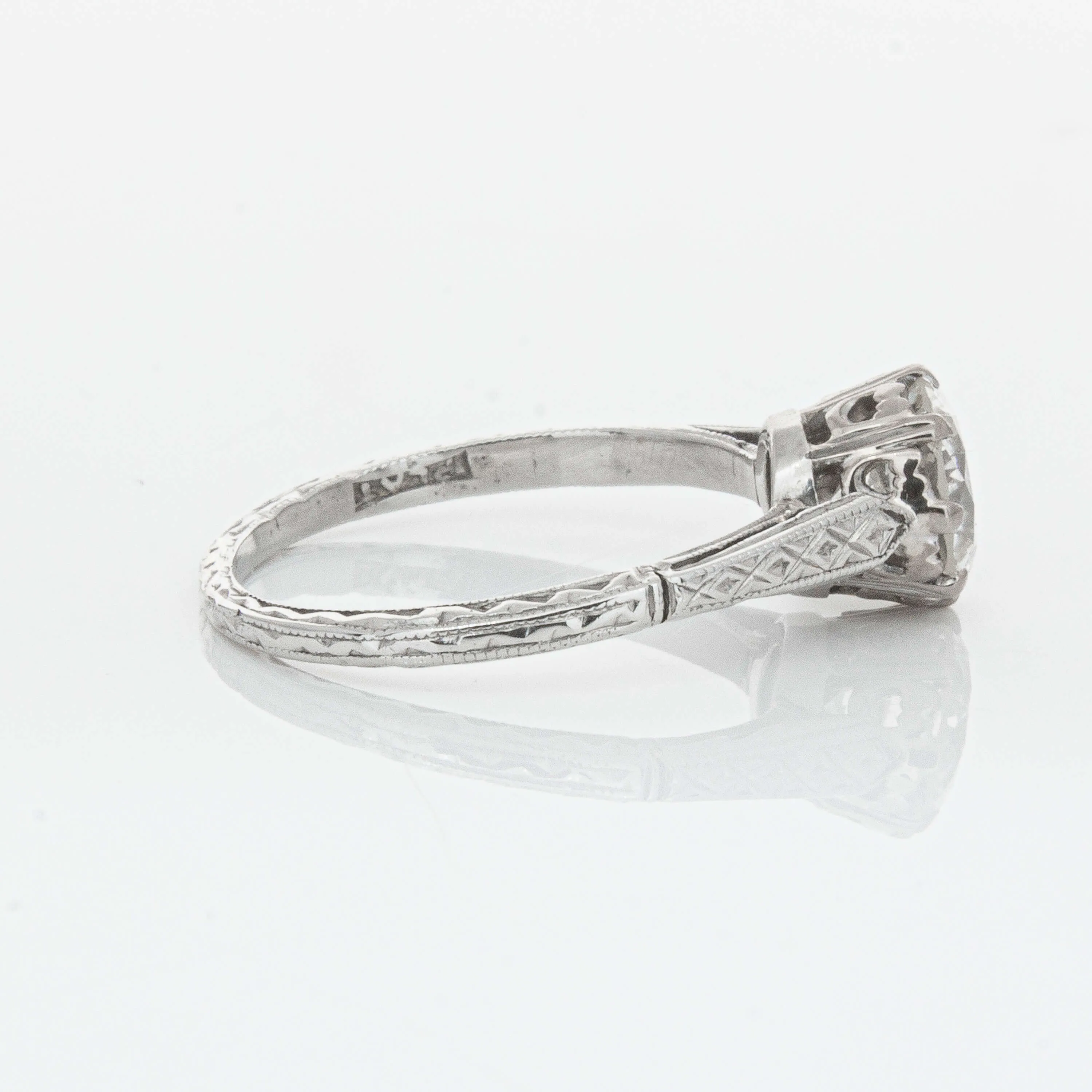 Deja Vu Platinum 1.10ct Diamond Ring