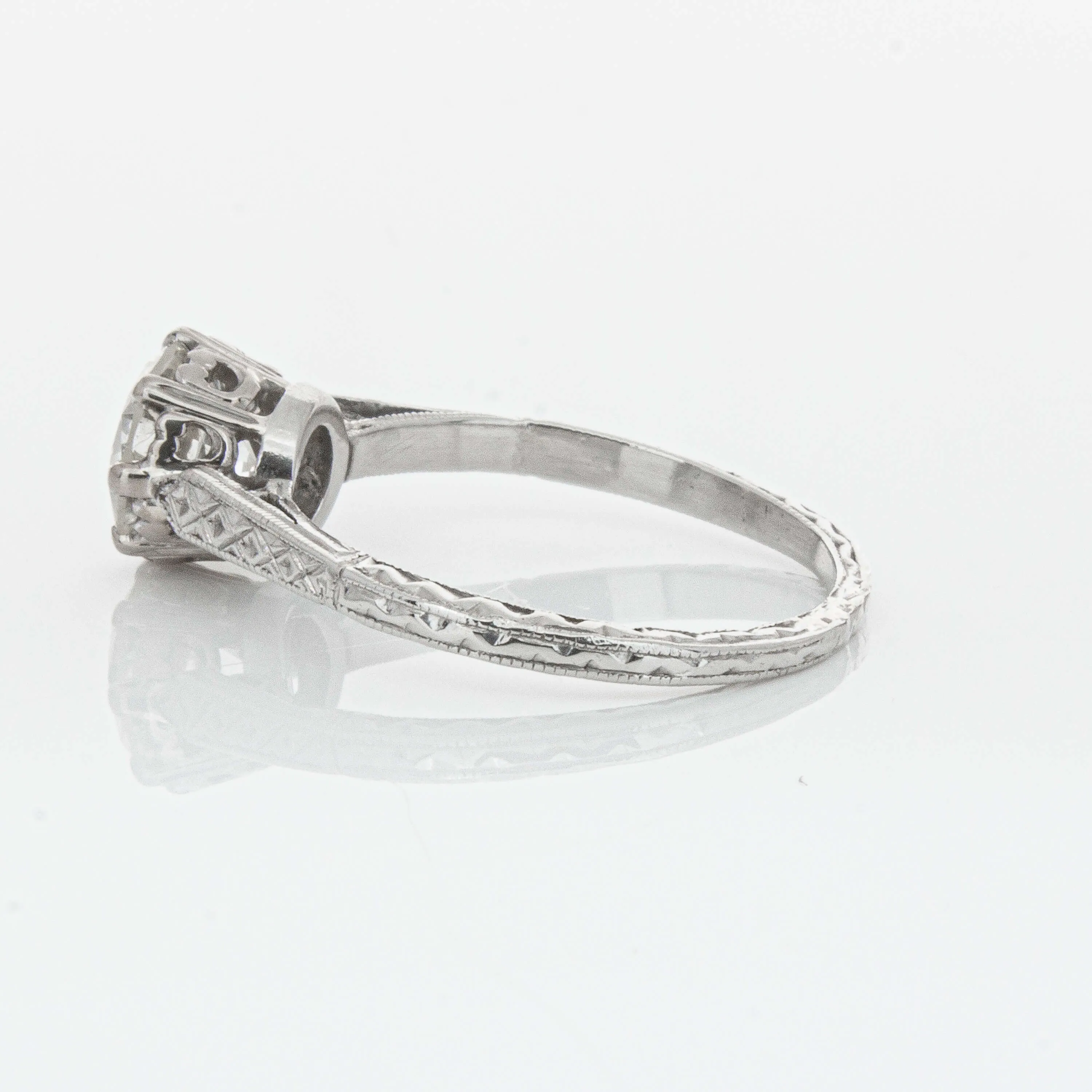 Deja Vu Platinum 1.10ct Diamond Ring