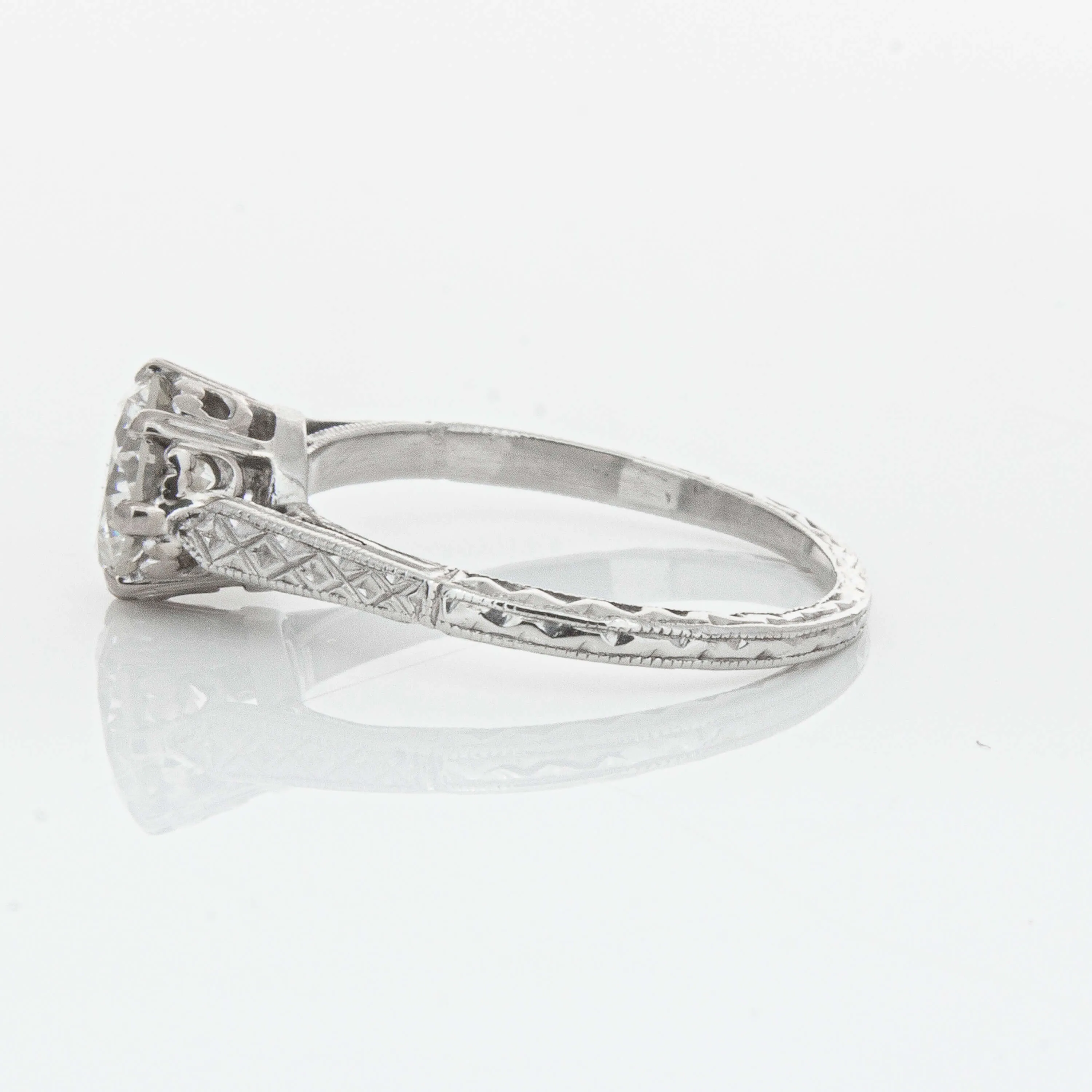 Deja Vu Platinum 1.10ct Diamond Ring