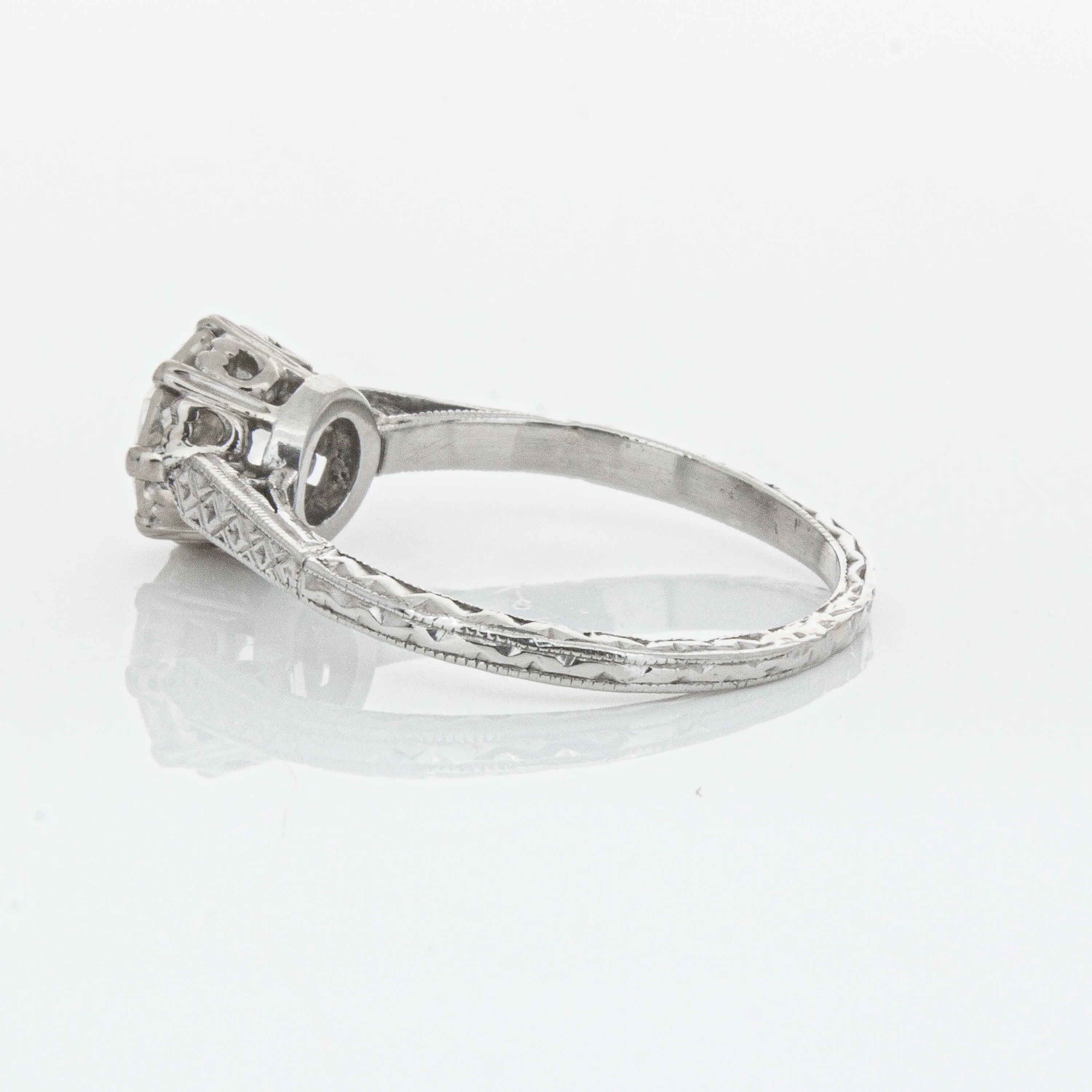 Deja Vu Platinum 1.10ct Diamond Ring