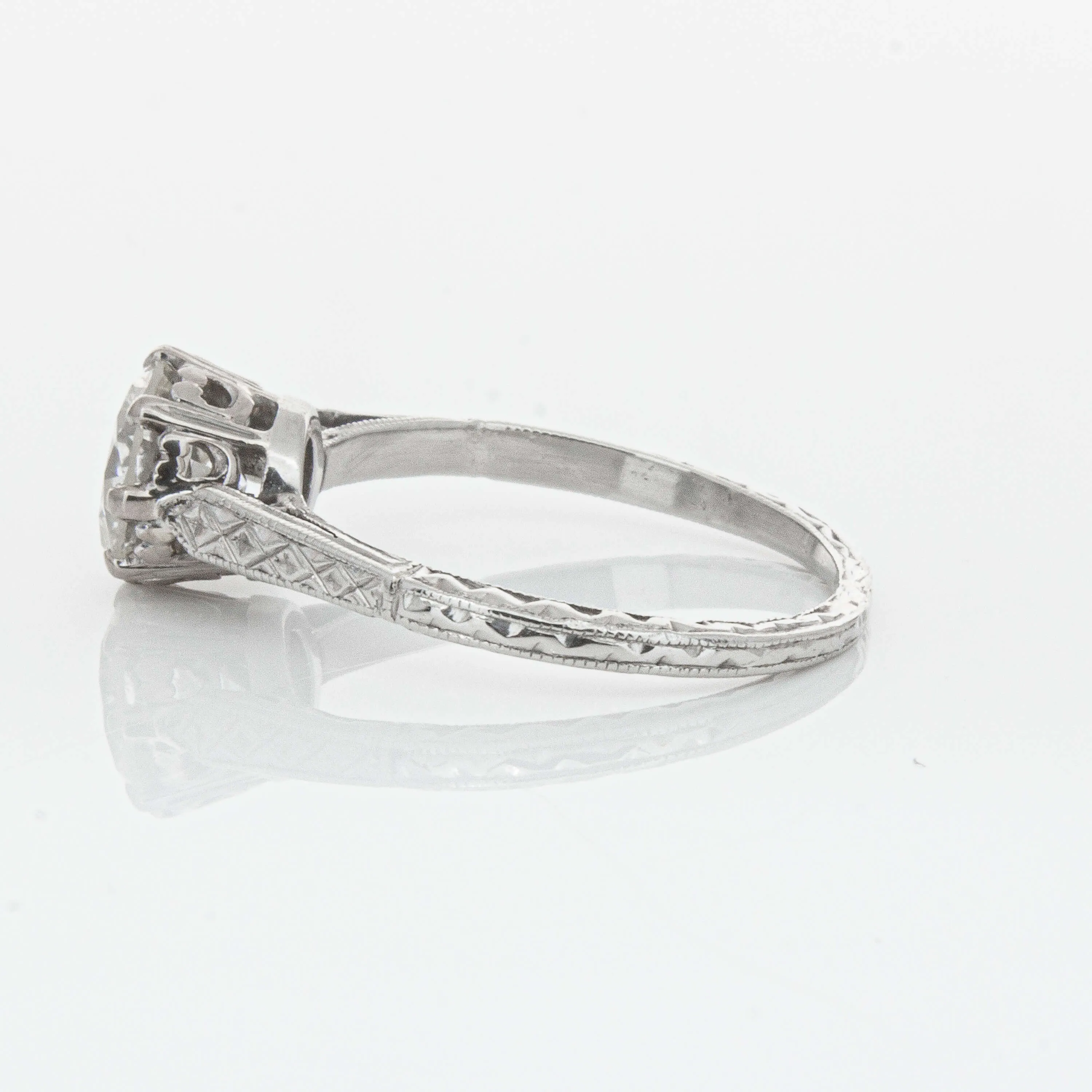 Deja Vu Platinum 1.10ct Diamond Ring
