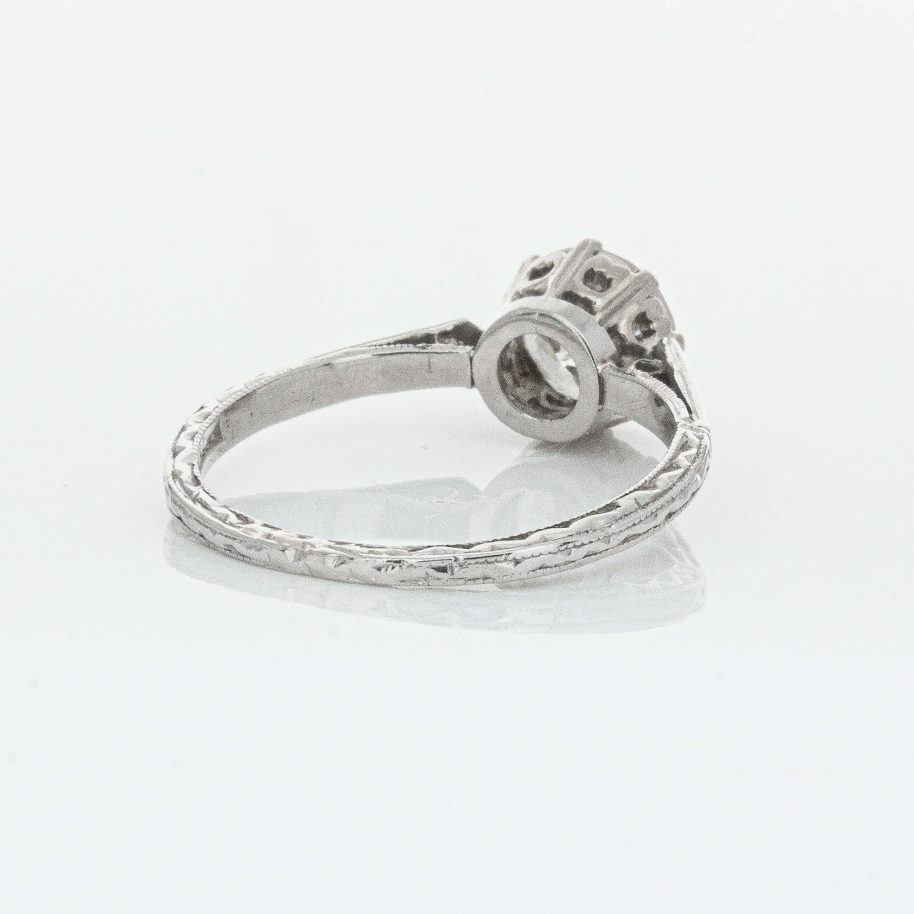 Deja Vu Platinum 1.10ct Diamond Ring