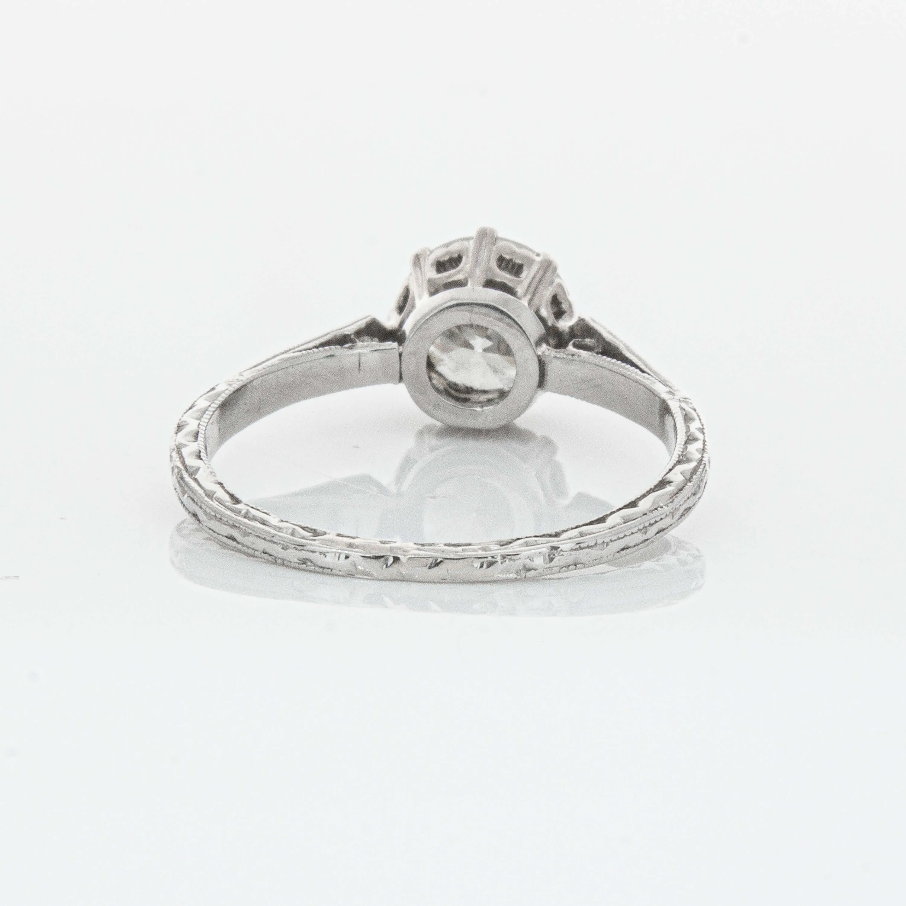 Deja Vu Platinum 1.10ct Diamond Ring