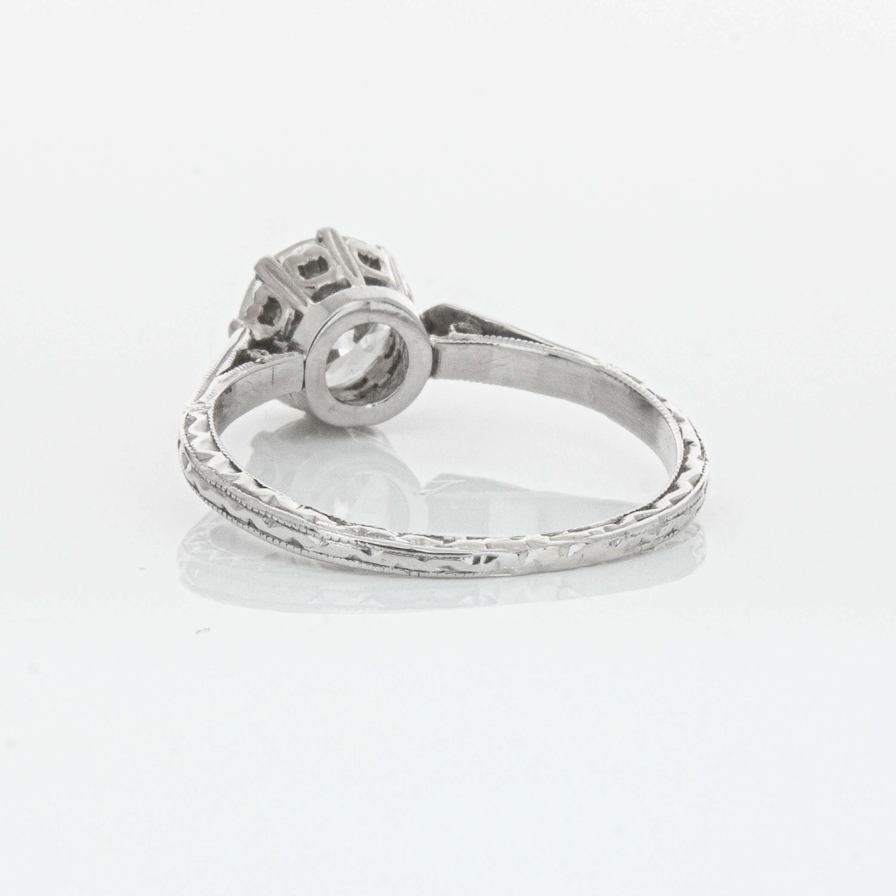 Deja Vu Platinum 1.10ct Diamond Ring