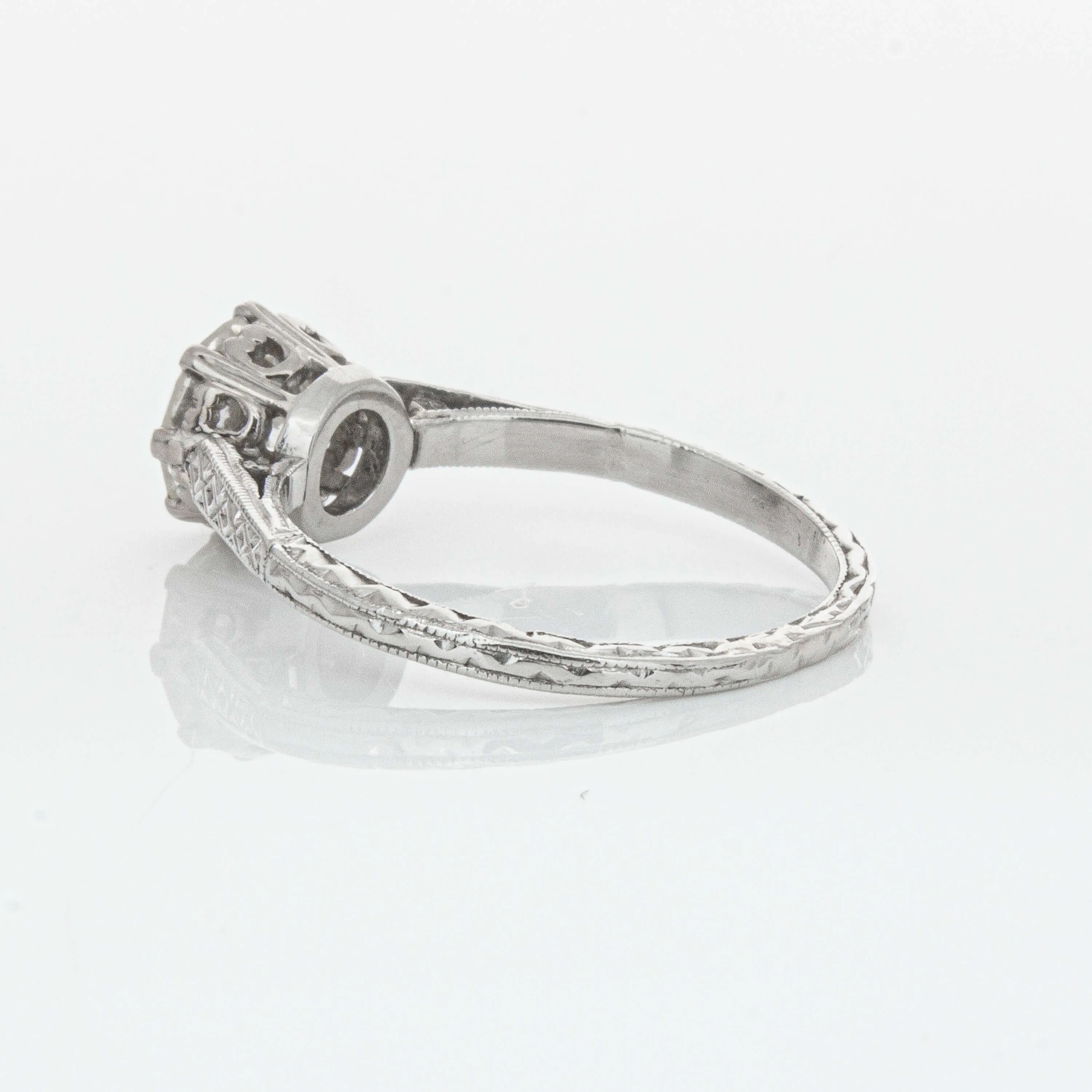 Deja Vu Platinum 1.10ct Diamond Ring