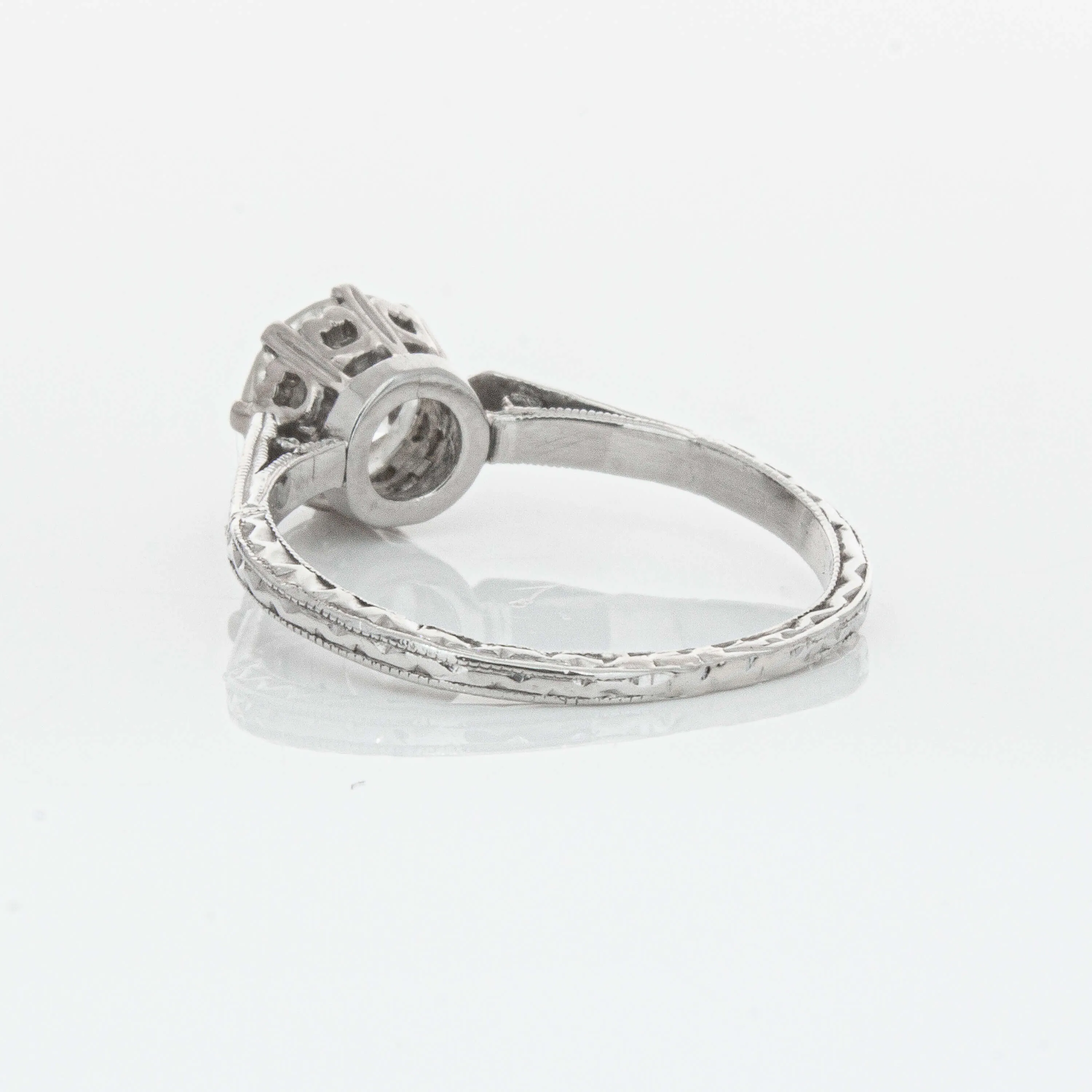Deja Vu Platinum 1.10ct Diamond Ring