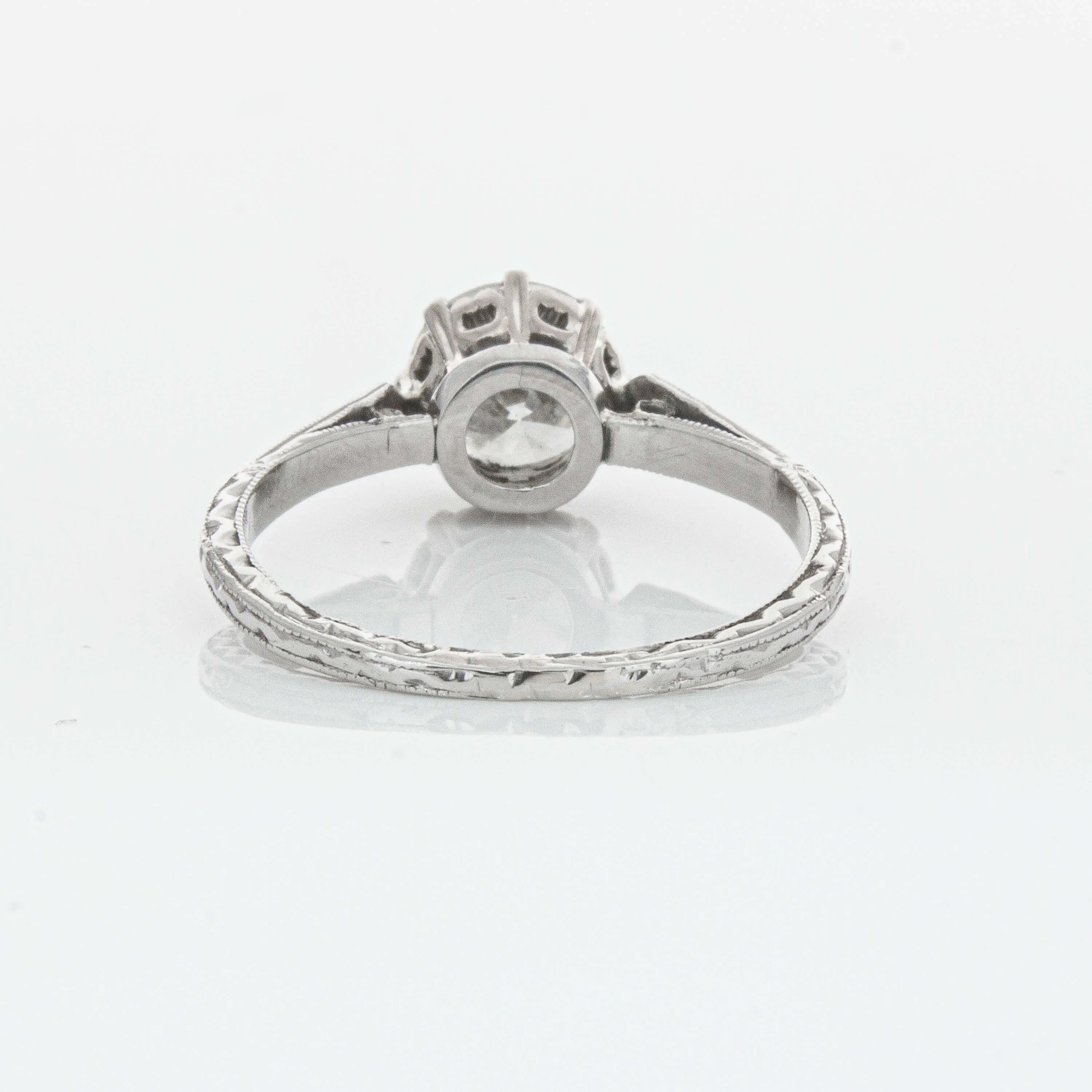 Deja Vu Platinum 1.10ct Diamond Ring