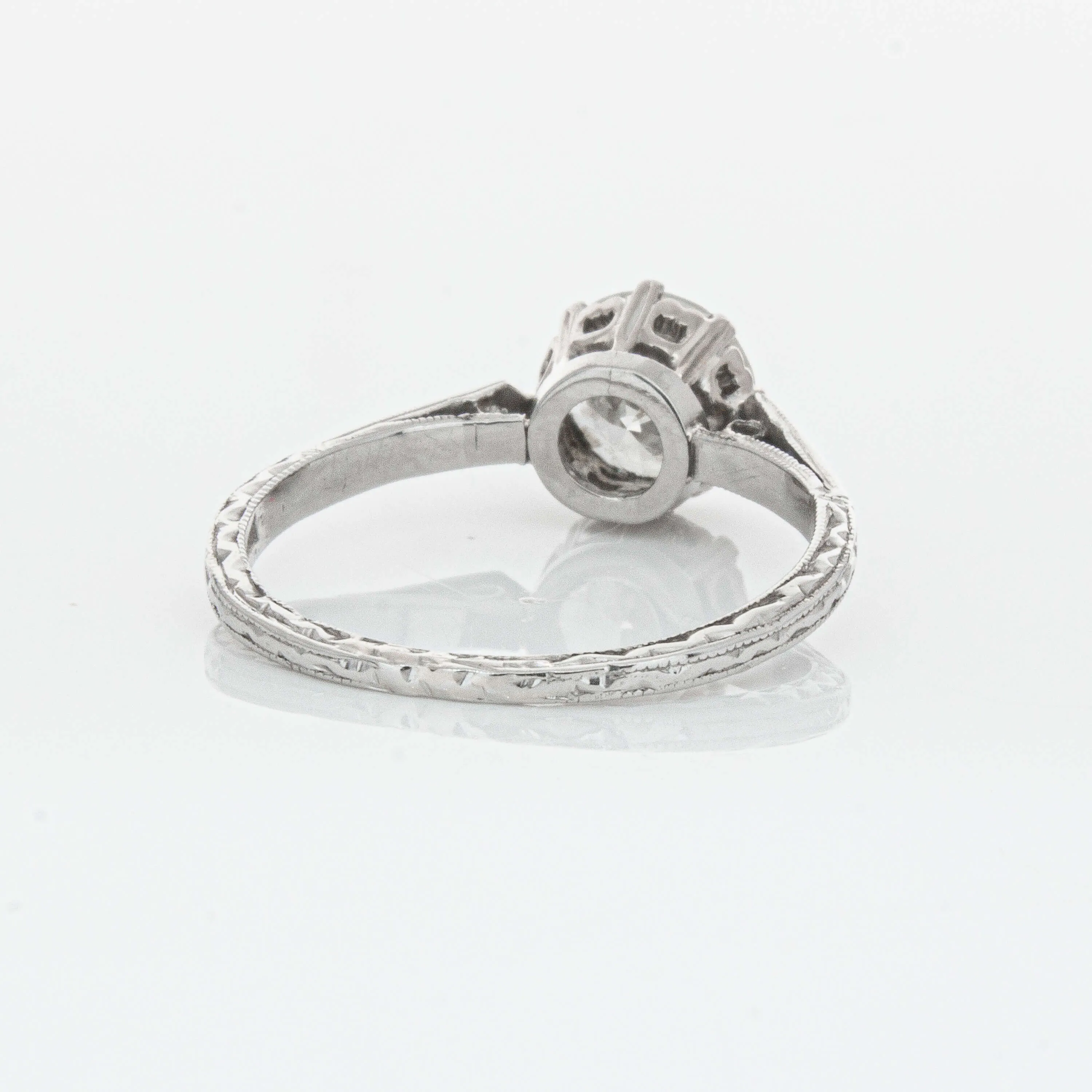 Deja Vu Platinum 1.10ct Diamond Ring