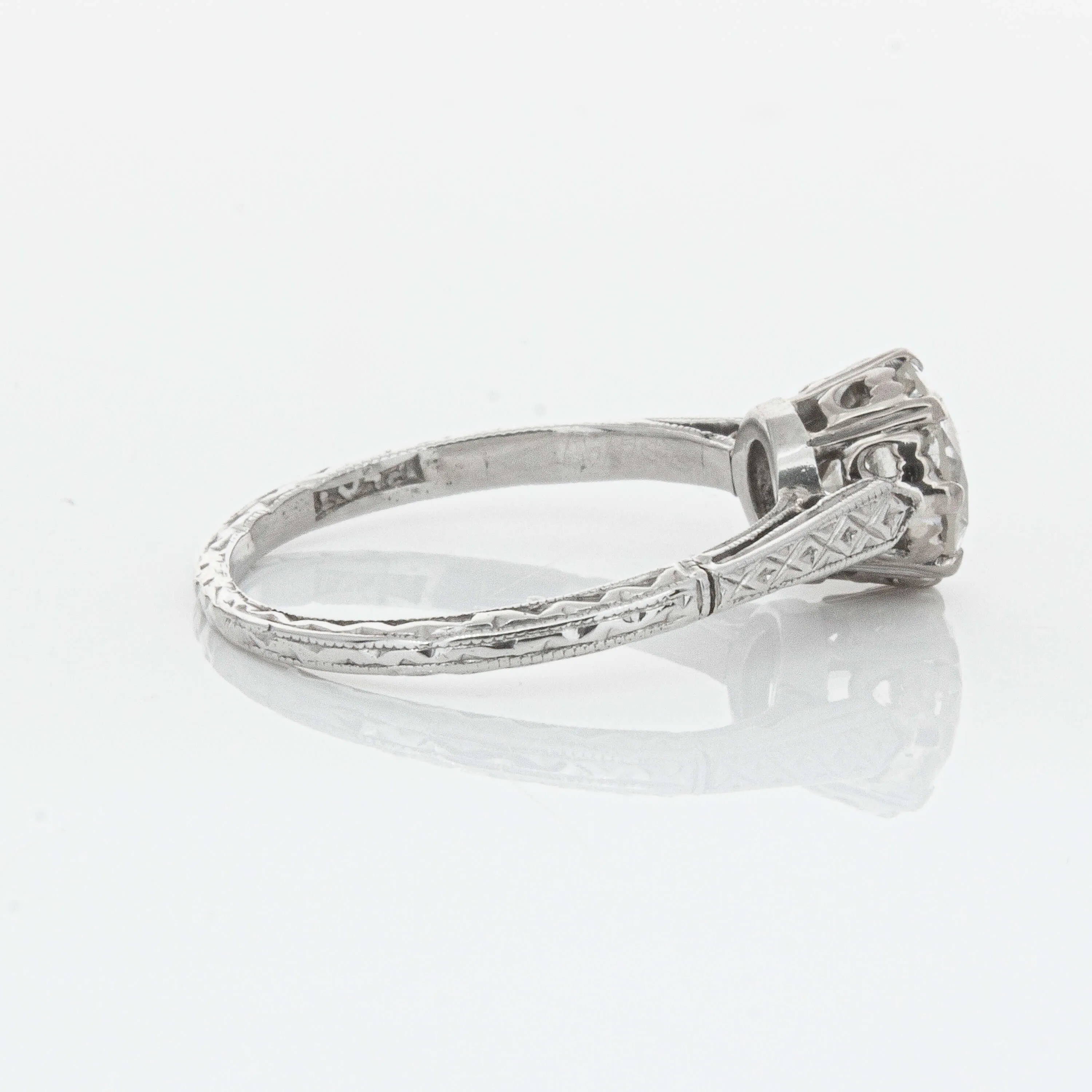 Deja Vu Platinum 1.10ct Diamond Ring