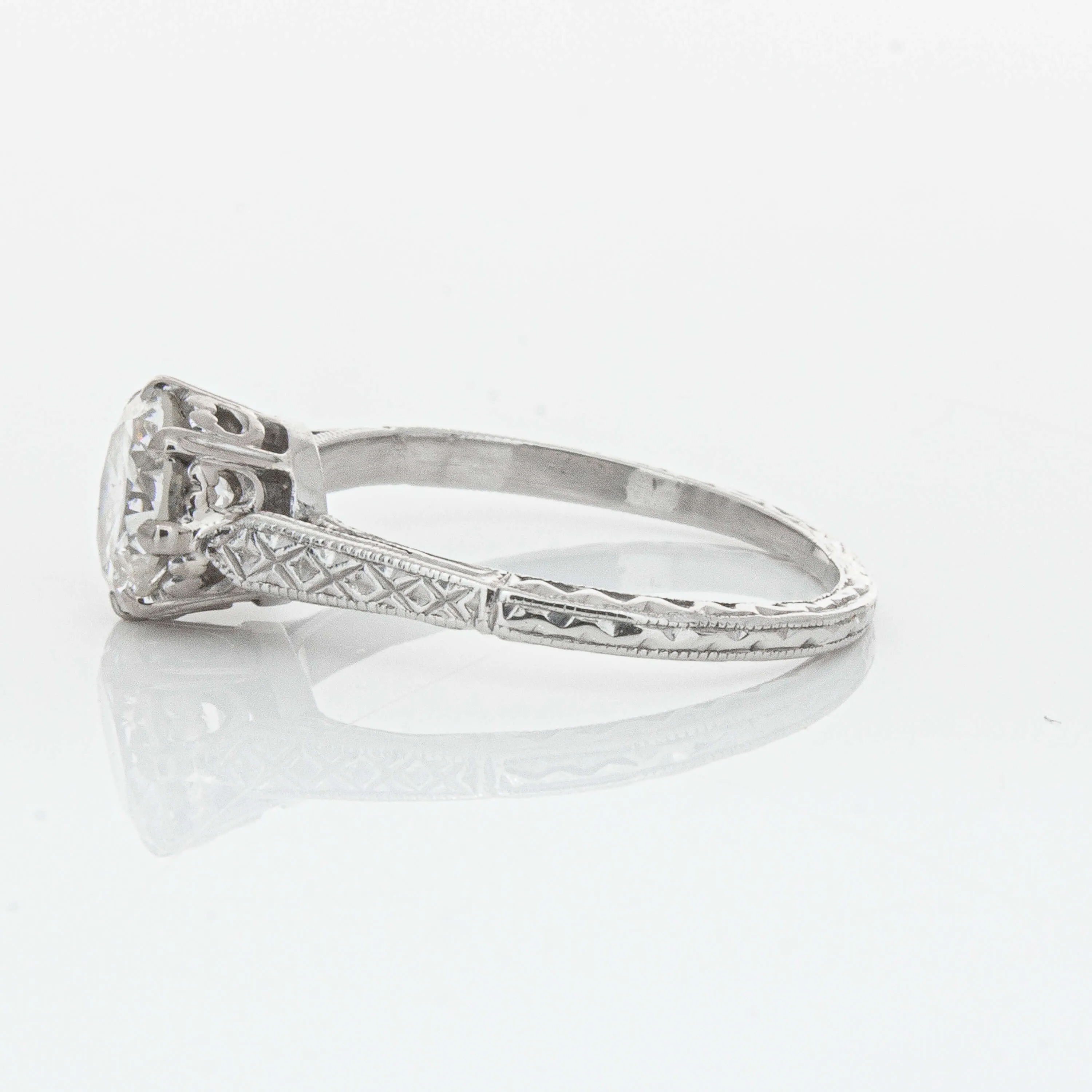 Deja Vu Platinum 1.10ct Diamond Ring