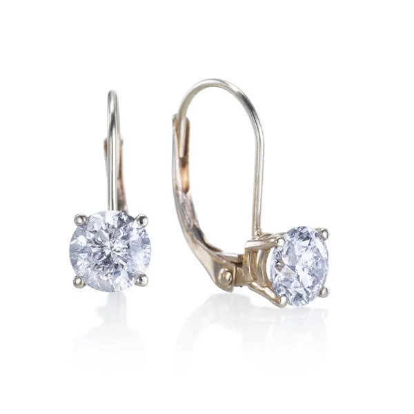 Diamond Drop Earrings