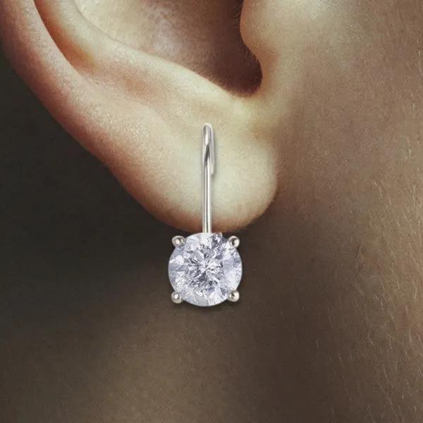 Diamond Drop Earrings