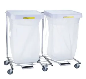 Double Medium Duty Medical Hamper - 32" High