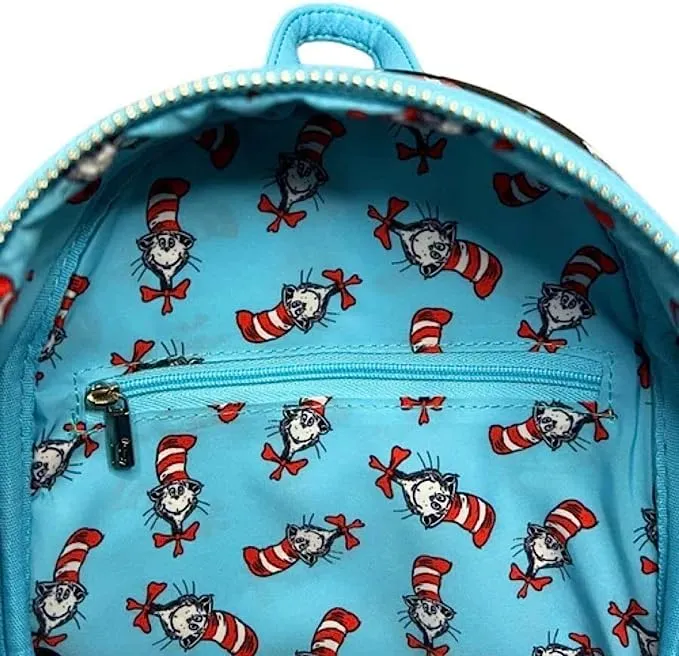Dr. Seuss Mini Backpack Cat In The Hat Loungefly