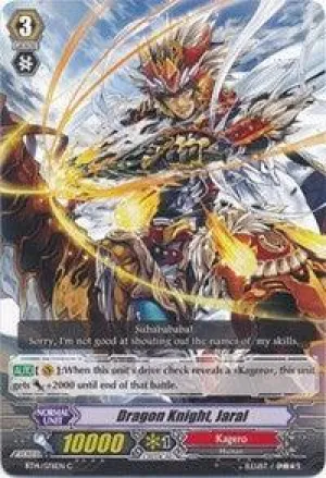 Dragon Knight, Jaral (BT14/076EN) [Brilliant Strike]