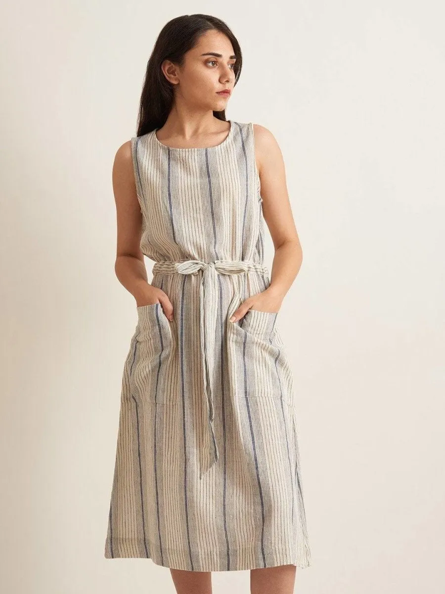 Drawstring Day Dress