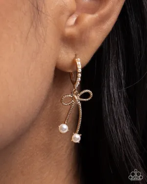 Earrings Charming Coquette - Gold