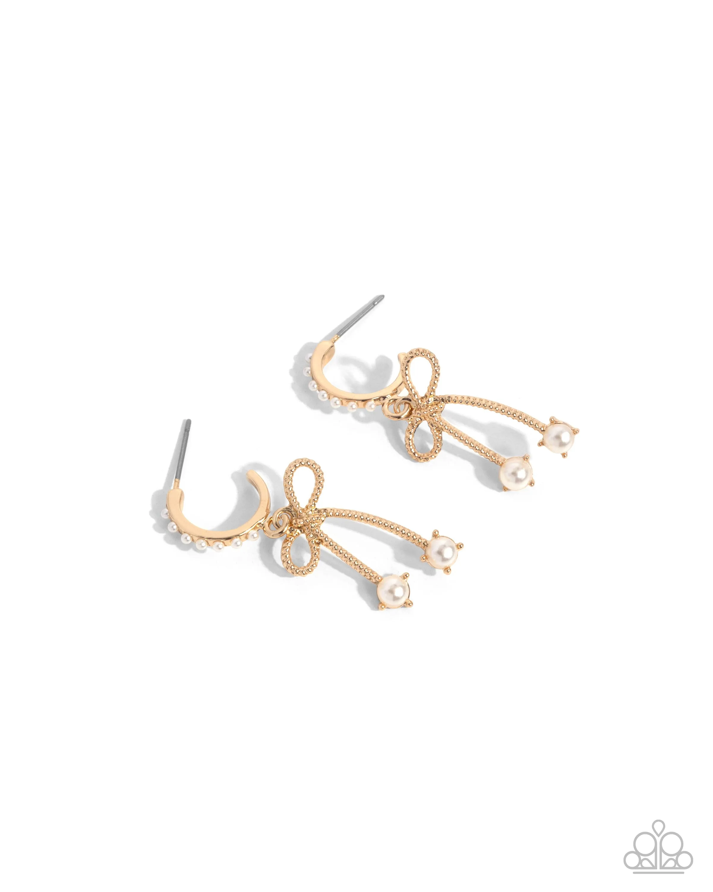 Earrings Charming Coquette - Gold