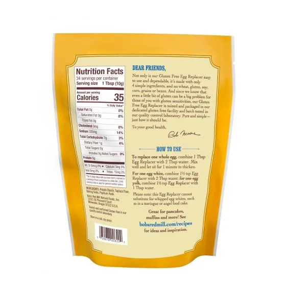 Egg Replacer by Bob's Red Mill, 340g