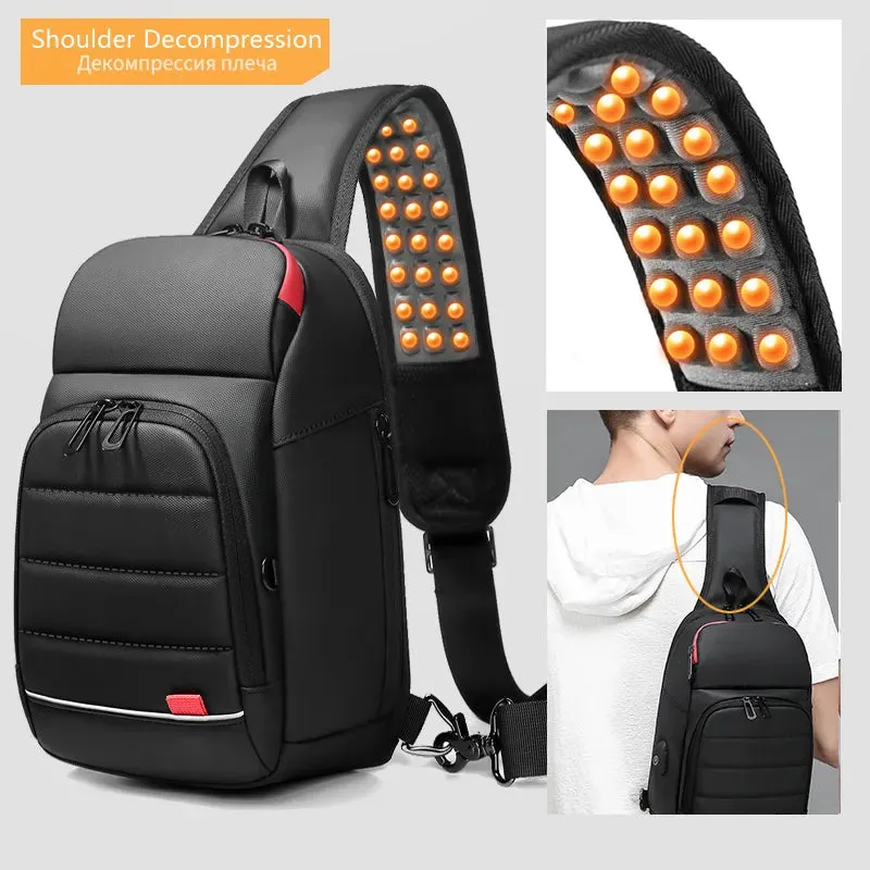 Eurcool Tech-Savvy Chest Bag with Wireless Charging