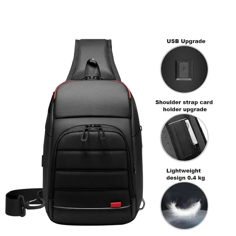 Eurcool Tech-Savvy Chest Bag with Wireless Charging