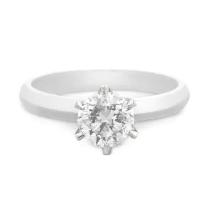 Facets of Love Brilliant Love 18ct White Gold 0.80ct Diamond Ring