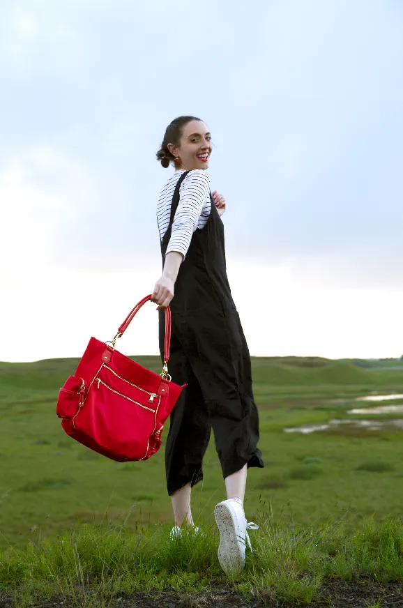 Felicity Tote in Red