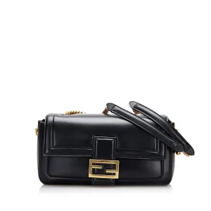Fendi Chain Baguette Black