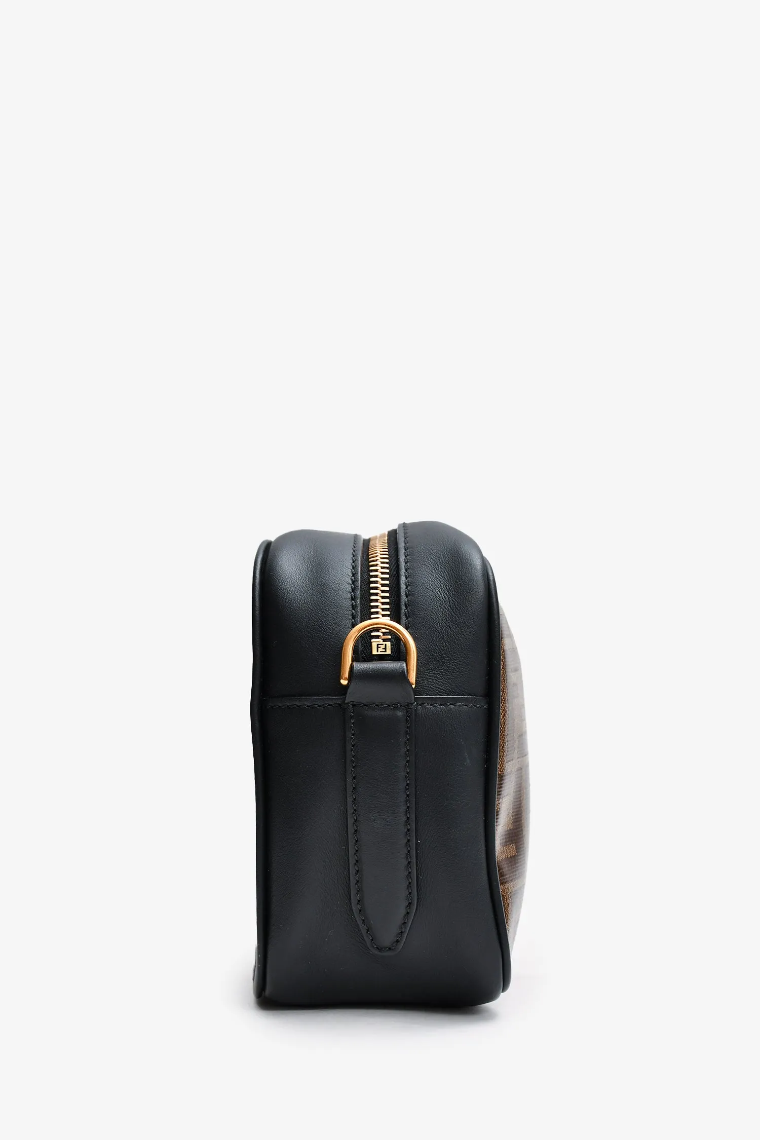 Fendi Zucca Logo Coated Canvas Small Camera Bag