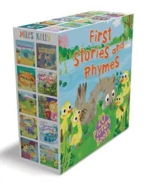 First Stories & Rhymes 20 Picture Books - Ages 0-5 - Paperback - Miles Kelly