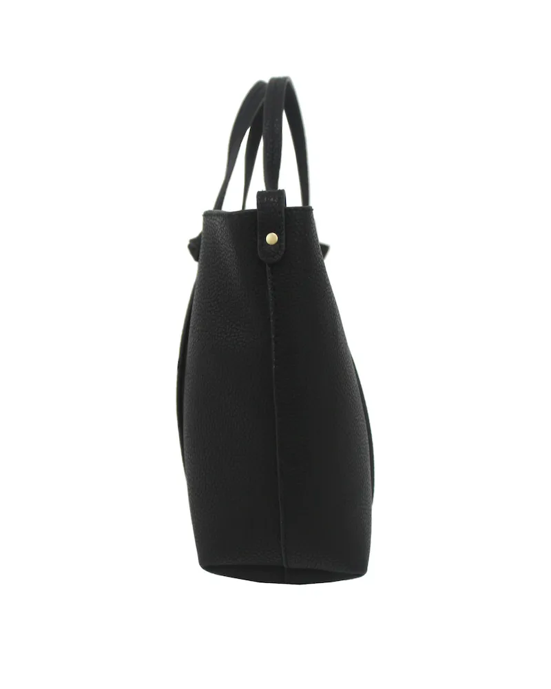 Flowerbed Creek Satchel in Black