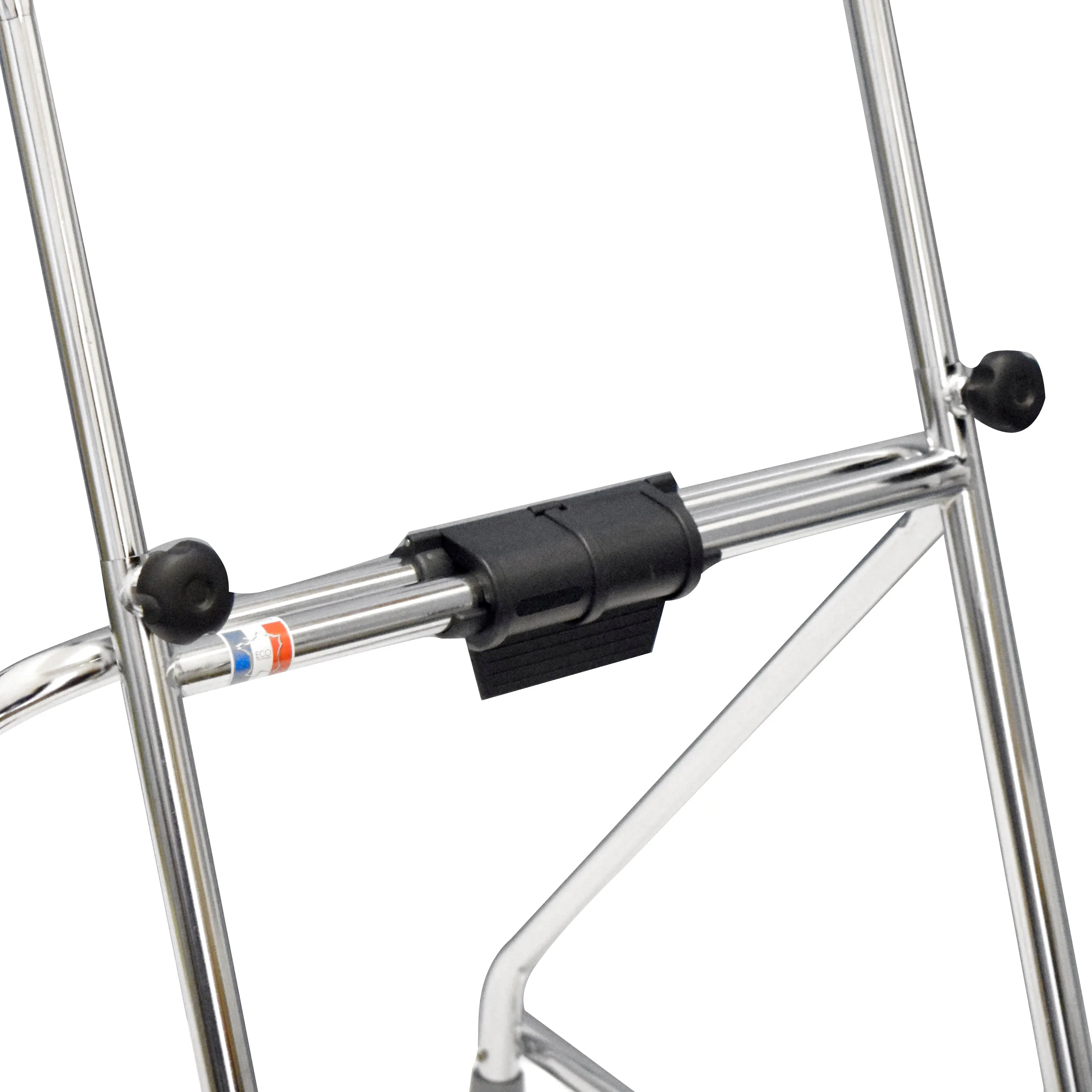 Folding Zimmer Walking Frame with Two Wheels
