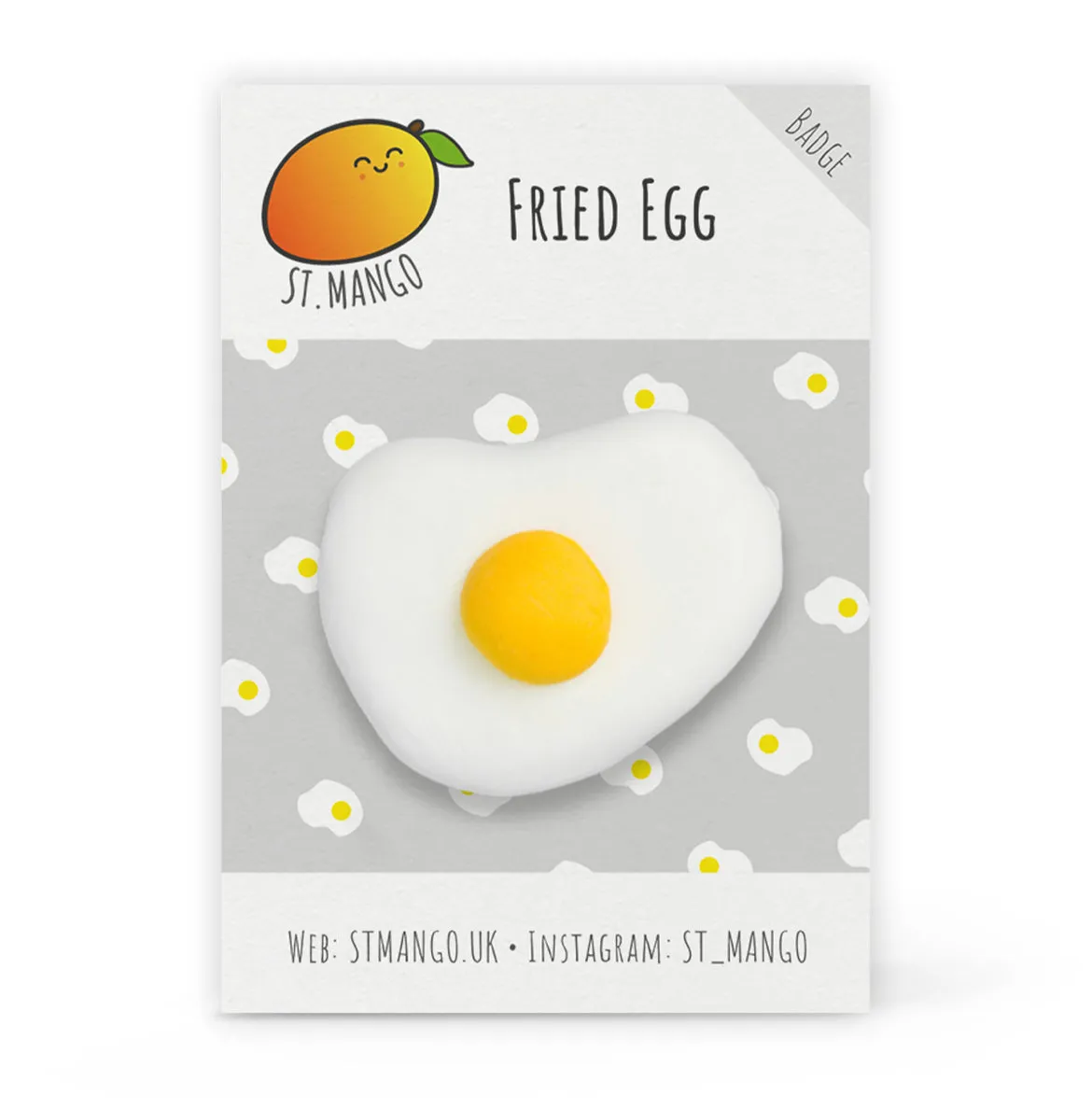 Fried Egg Badge