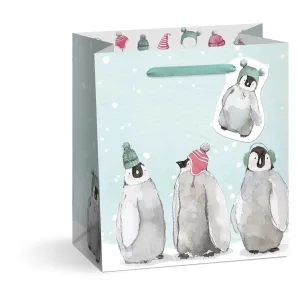 Gift Bag Medium - Cozy Penguins