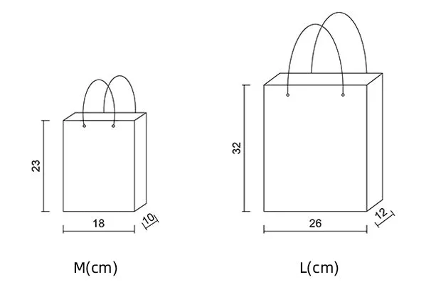 Gift Bags | Crane Pattern